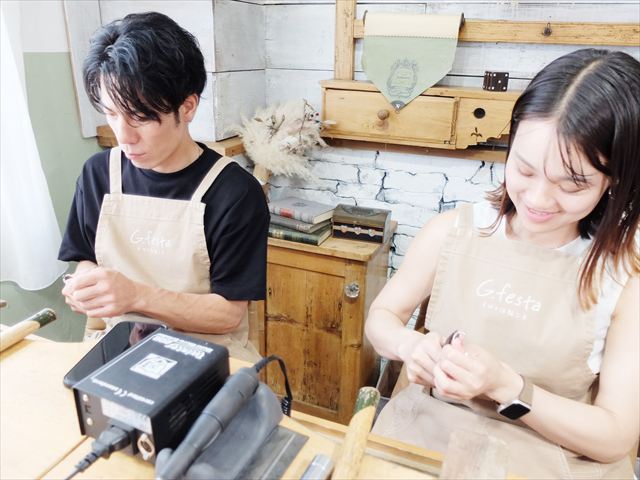 愛知県西尾市　Ｋさん・Ｒさんの指輪のワックス