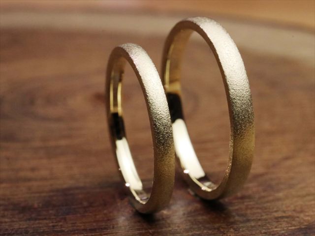 三重県鈴鹿市　ＹさんＡさんの手作り指輪