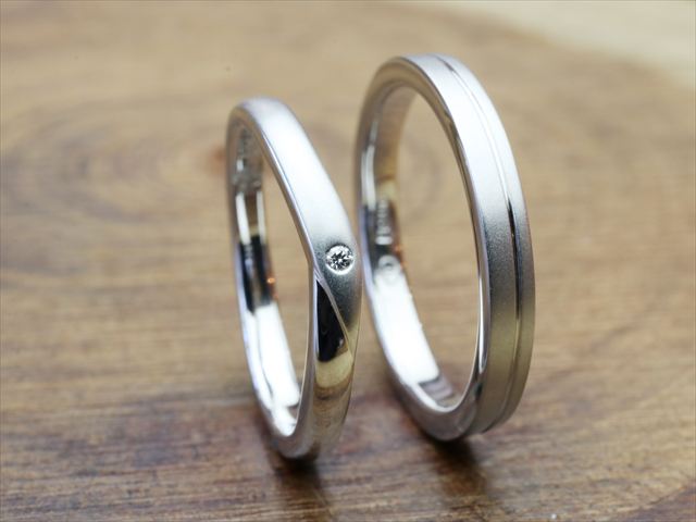 岐阜県各務原市　ＮさんＭさんの手作り指輪