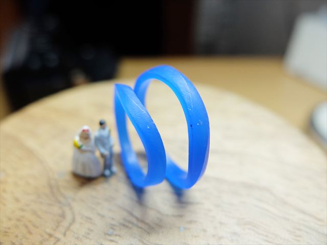 愛知県稲沢市　Aさん・Sさんの指輪のワックス