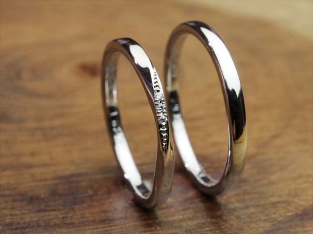 三重県四日市市　ＨさんＡさんの手作り指輪