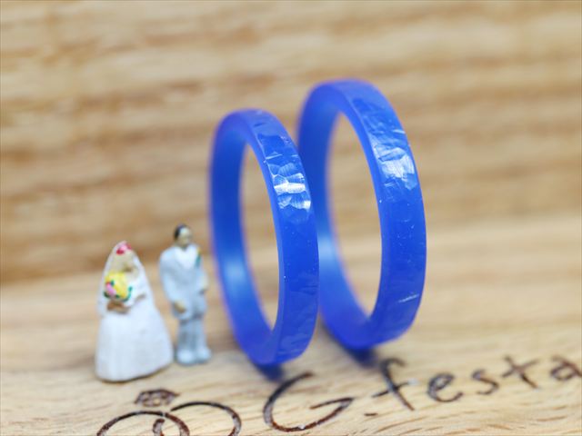 岐阜県高山市　ＲさんＹさんの指輪のワックス