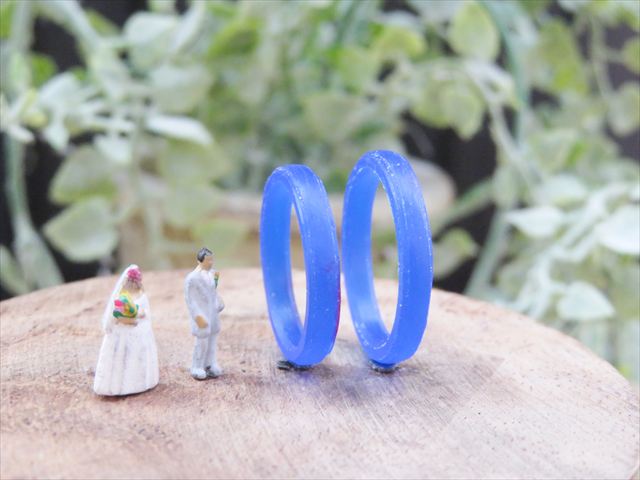 静岡県浜松市　Rさん・Mさんの指輪のワックス