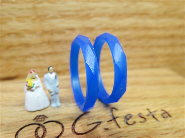 岐阜県各務原市　Sさん・Mさんの指輪のワックス