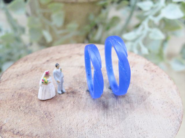 静岡県浜松市　Hさん・Aさんの指輪のワックス