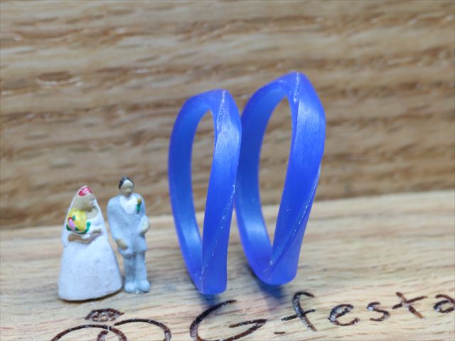 愛知県一宮市　ＴさんＨさんの指輪のワックス