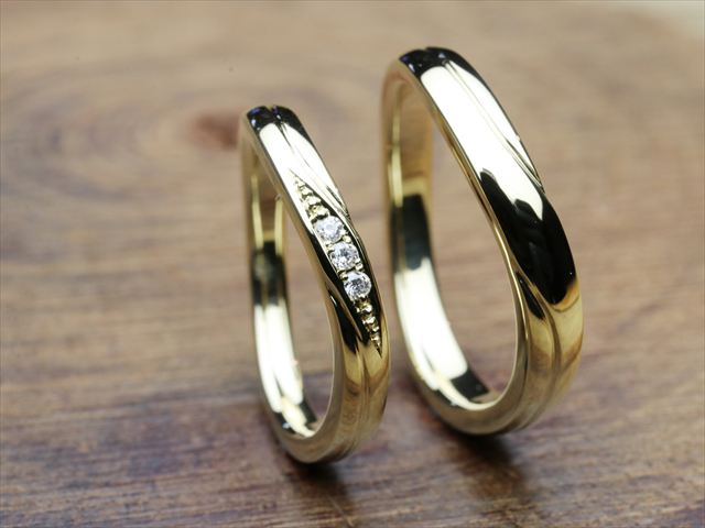 静岡県浜松市　Sさん・Mさんの手作り指輪