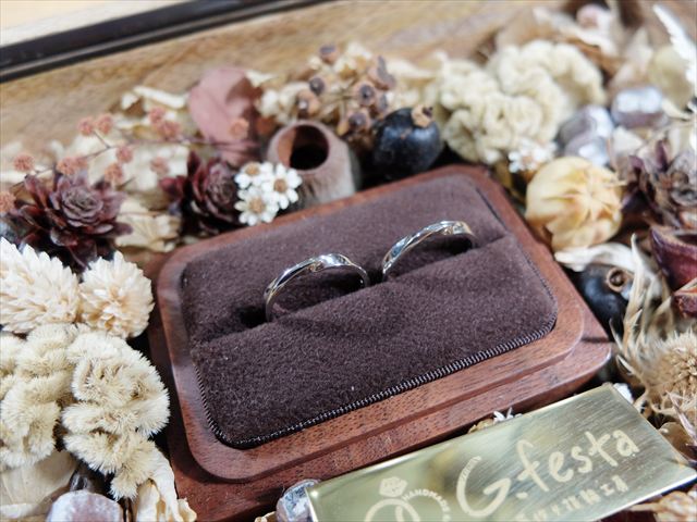 愛知県名古屋市　ＤさんＮさんの手作り指輪