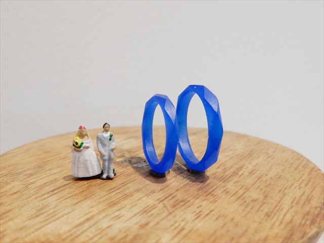 愛知県名古屋市　ＲさんＭさんの指輪のワックス