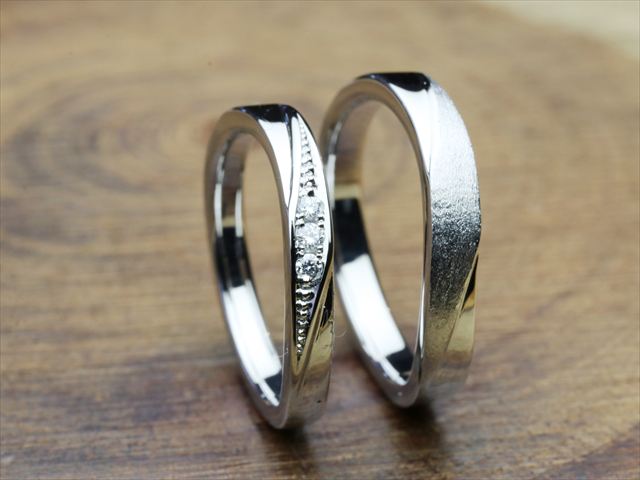 手作り指輪制作事例 静岡県掛川市　Dさん・Mさん