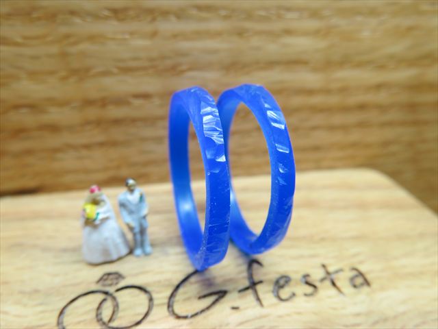 岐阜県岐阜市　Tさん・Kさんの指輪のワックス