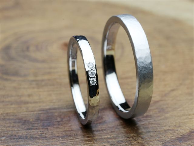 岐阜県岐阜市　Sさん・Sさんの手作り指輪