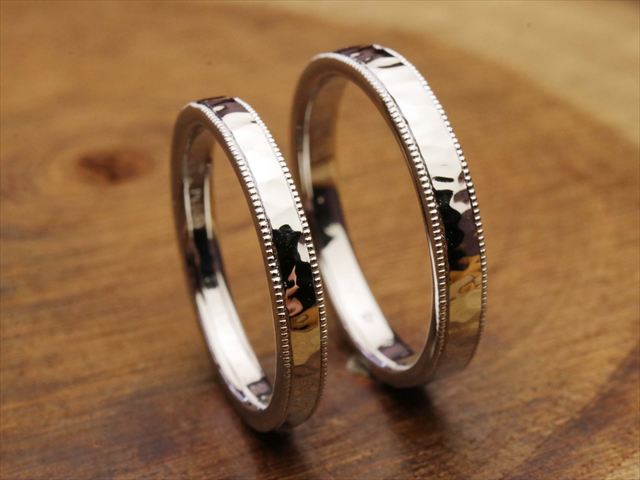 岐阜県高山市　ＲさんＹさんの手作り指輪