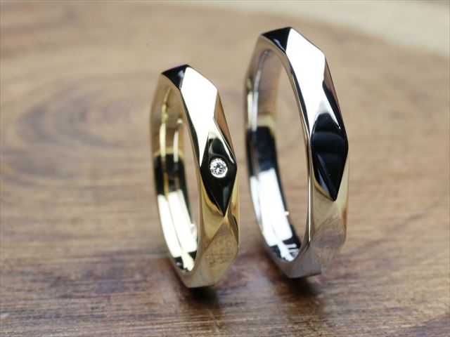 静岡県袋井市　ＫさんＭさんの手作り指輪