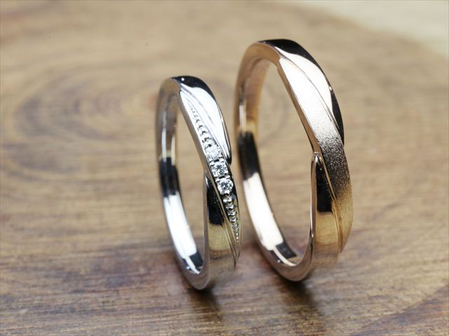 静岡県浜松市　Rさん・Sさんの手作り指輪
