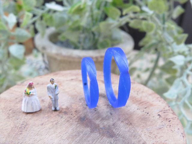 静岡県浜松市　ＫさんＹさんの指輪のワックス