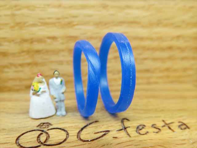 岐阜県各務原市　ＮさんＭさんの指輪のワックス