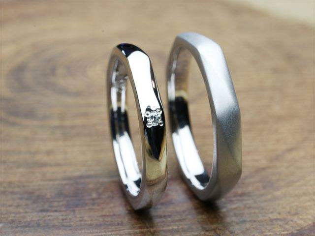 愛知県小牧市　ＴさんＡさんの手作り指輪