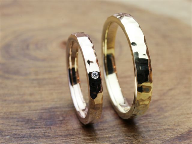 愛知県名古屋市　ＹさんＡさんの手作り指輪