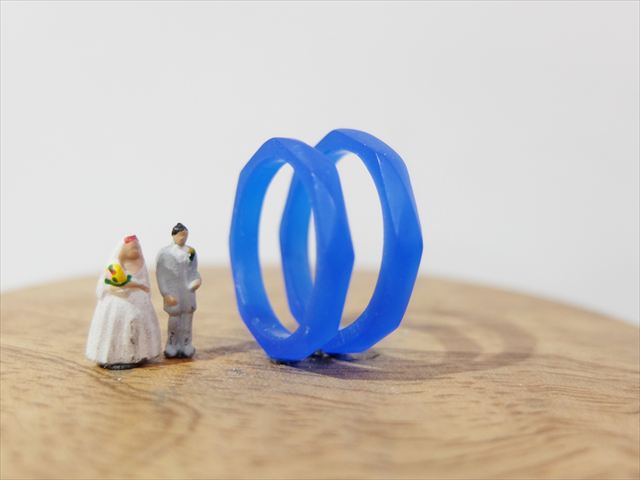 愛知県小牧市　ＴさんＡさんの指輪のワックス