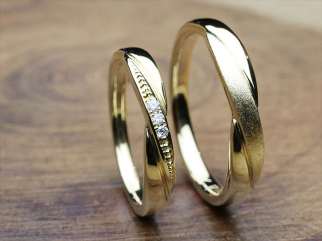 静岡県浜松市　Hさん・Aさんの手作り指輪