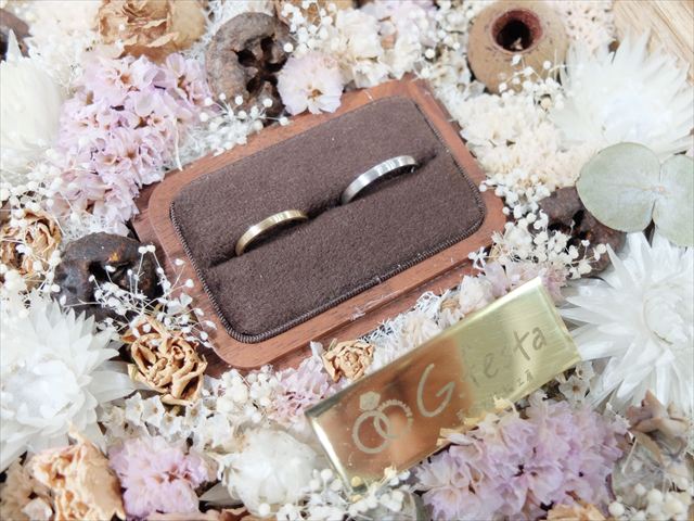 愛知県名古屋市　ＨさんＨさんの手作り指輪