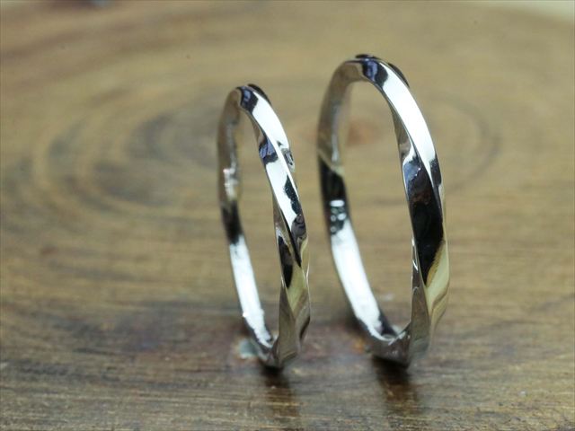 手作り指輪制作事例 静岡県浜松市　Yさん・Tさん