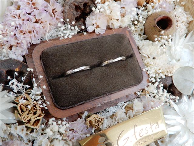 愛知県熱田市　Ｋさん・Ｓさんの手作り指輪