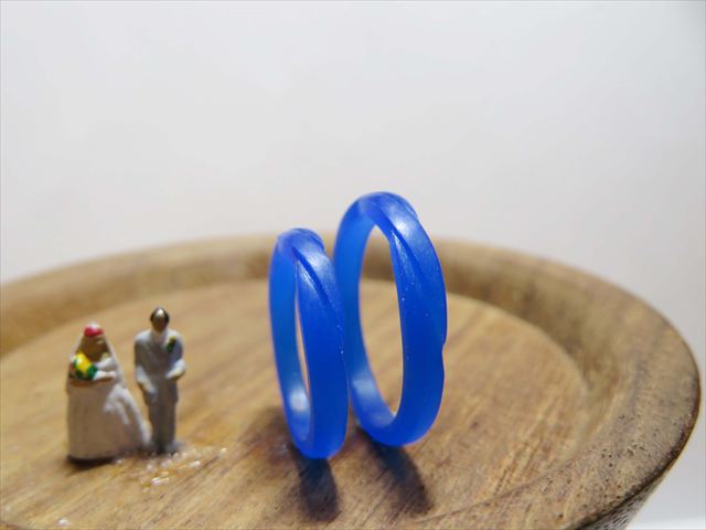 三重県伊勢市　Ｙさん・Ｎさんの指輪のワックス