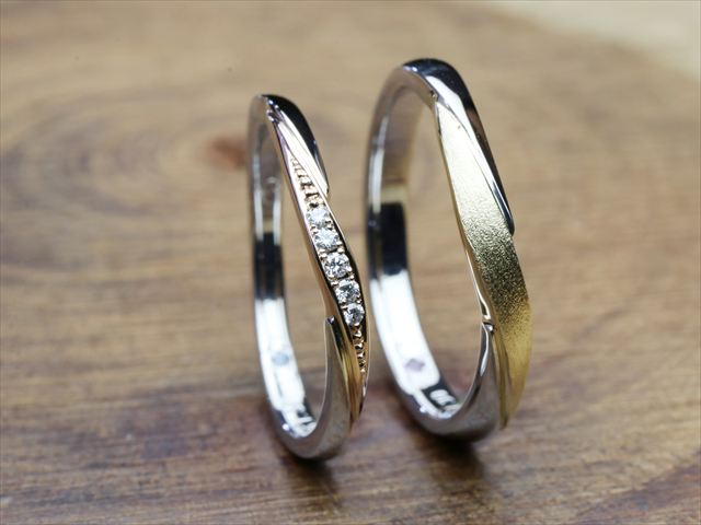 愛知県長久手市　Ｄさん・Ｙさんの手作り指輪