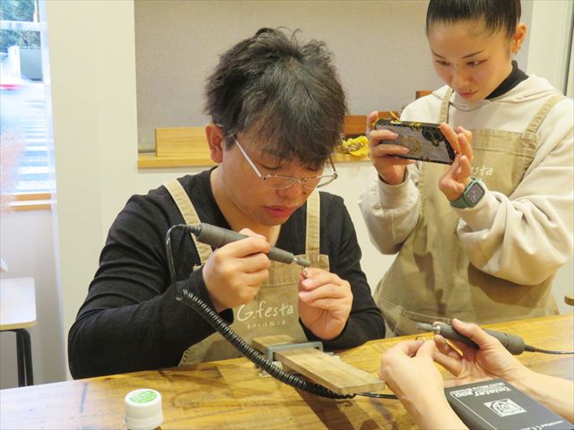 岐阜県大垣市　Ｓさん・Ｙさんの指輪のワックス