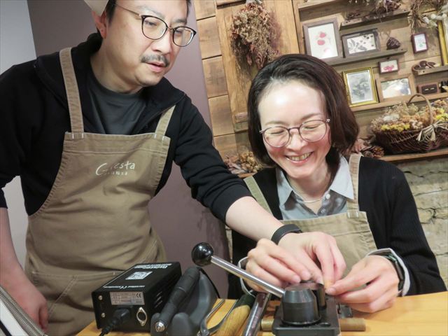 岐阜県岐阜市　Ｋさん・Ｍさんの指輪のワックス