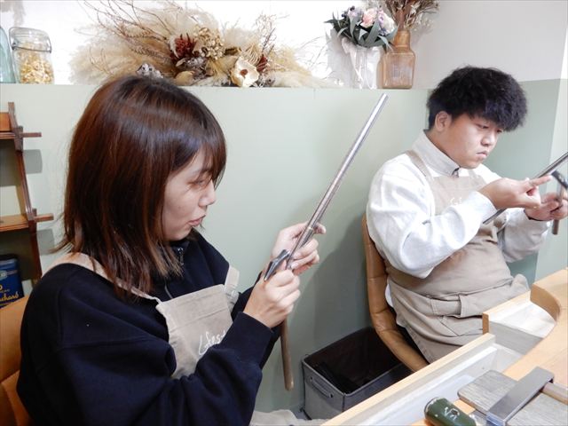 愛知県北名古屋市　Ｈさん・Ｙさんの指輪のワックス