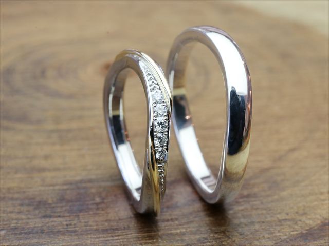 手作り指輪制作事例 愛知県一宮市　Ｙさん・Ｍさん