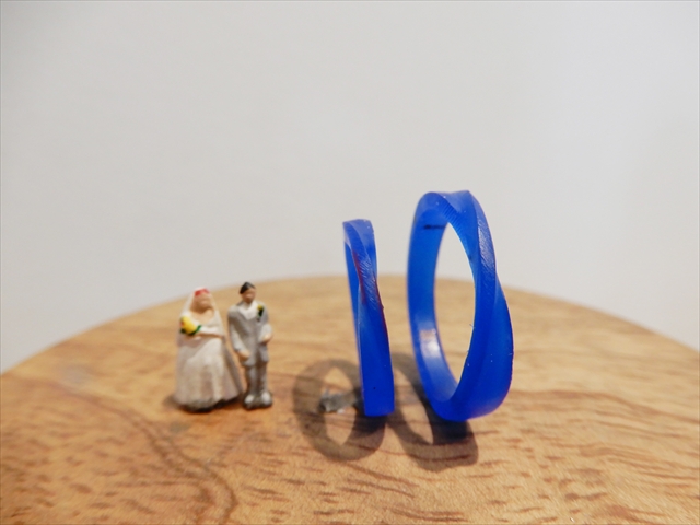 愛知県春日井市　Ｋさん・Ｋさんの指輪のワックス