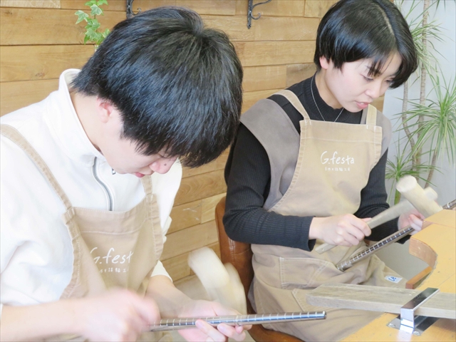 滋賀県野州市　Ｔさん・Ｍさんの指輪のワックス