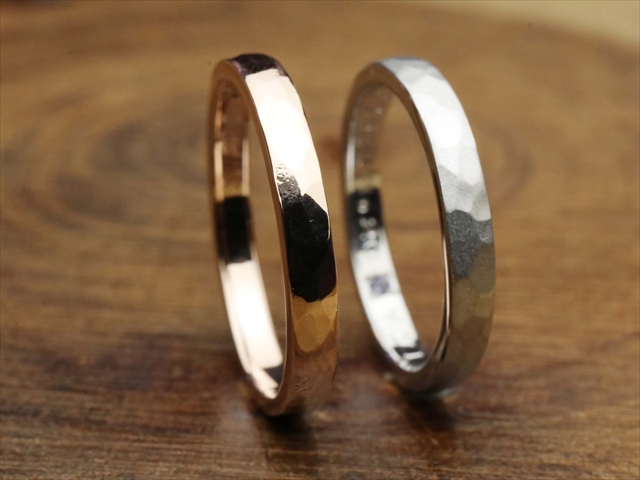 三重県亀山市　Ｉさん・Ｙさんの手作り指輪