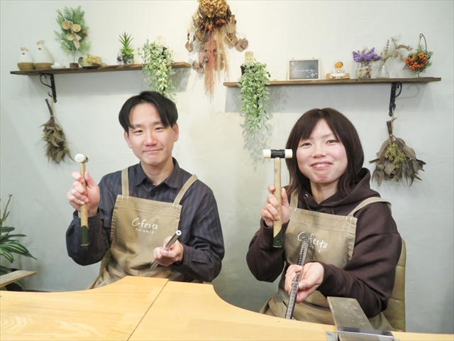 静岡県浜松市　Ｔさん・Ｒさんの指輪のワックス