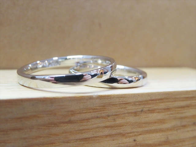 宮城県石巻市　Ｓさん・Ｒさんの手作り指輪