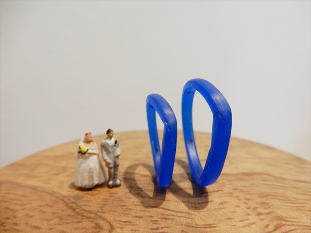 愛知県名古屋市　Tさん・Ｍさんの指輪のワックス