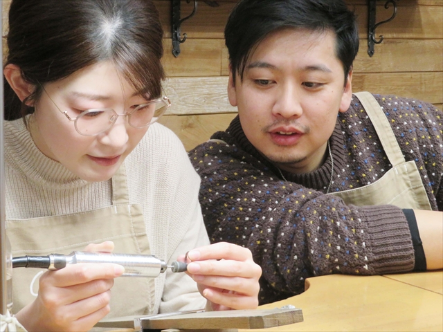 三重県四日市市　Ｔさん・Ｍさんの指輪のワックス