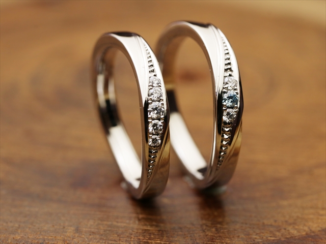 愛知県瀬戸市　Ｙさん・Ｃさんの手作り指輪