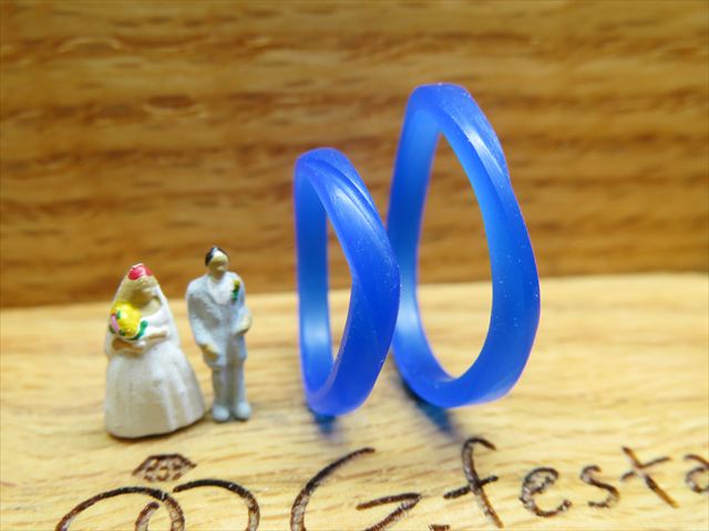 岐阜県羽島郡　Ｓさん・Ｍさんの指輪のワックス