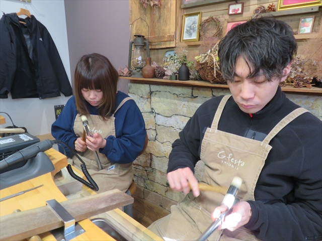 岐阜県羽島郡　Ｒさん・Ｙさんの指輪のワックス