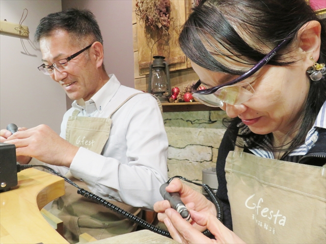 岐阜県瑞穂市　Ｍさん・Ｙさんの指輪のワックス