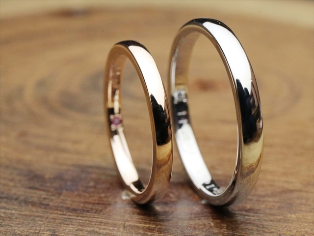 岐阜県加茂郡　Ｈさん・Ｙさんの手作り指輪