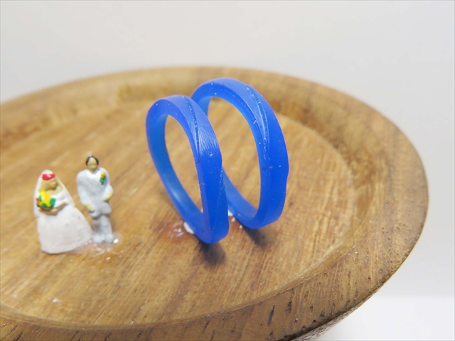 三重県津市　Ｙさん・Ｋさんの指輪のワックス