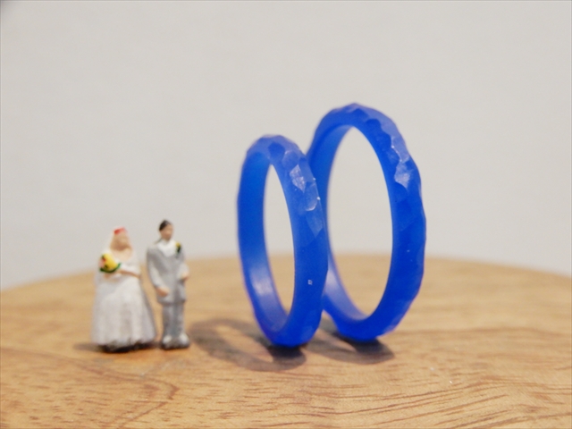 愛知県名古屋市　Ｔさん・Ｍさんの指輪のワックス