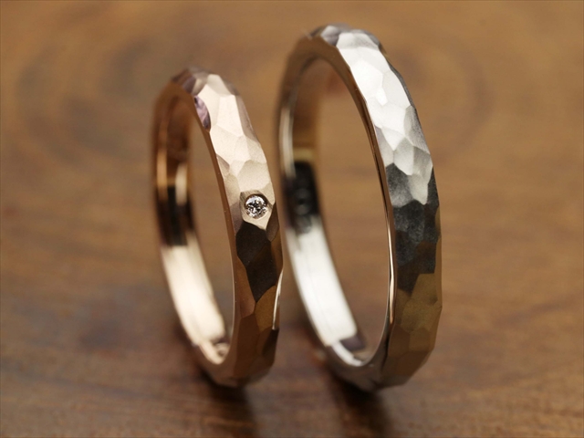 手作り指輪制作事例 愛知県名古屋市　Ｔさん・Ｍさん