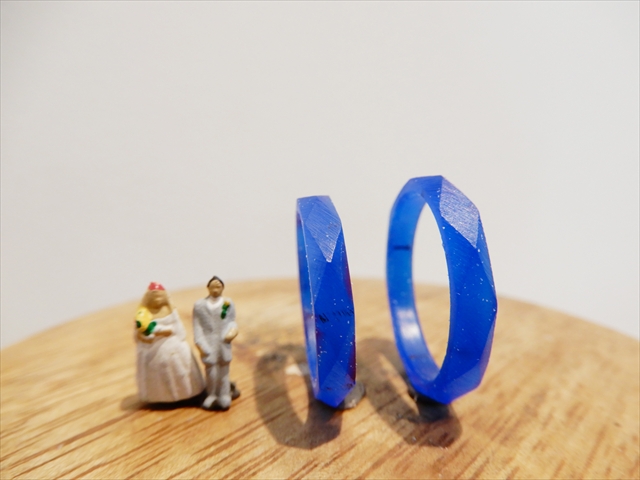 愛知県刈谷市　Ｙさん・Ｍさんの指輪のワックス